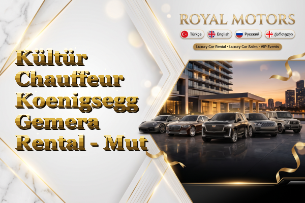 Kültür Chauffeur Koenigsegg Gemera Rental - Mut