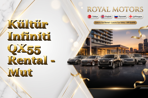 Kültür Infiniti QX55 Rental - Mut
