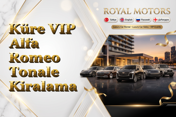Küre VIP Alfa Romeo Tonale Kiralama