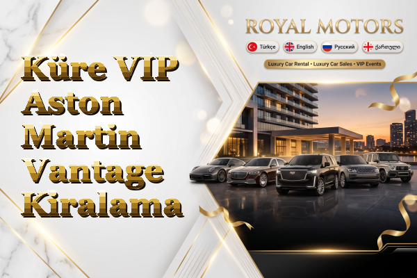 Küre VIP Aston Martin Vantage Kiralama