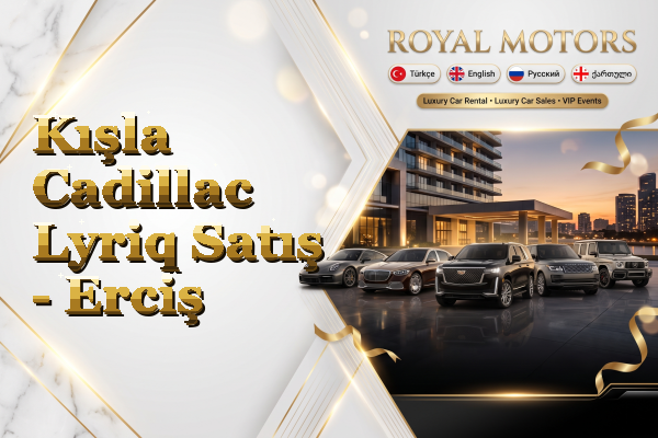 Kışla Cadillac Lyriq Satış - Erciş