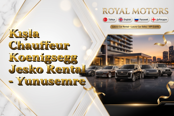 Kışla Chauffeur Koenigsegg Jesko Rental - Yunusemre