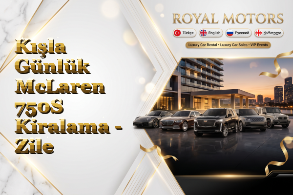 Kışla Günlük McLaren 750S Kiralama - Zile