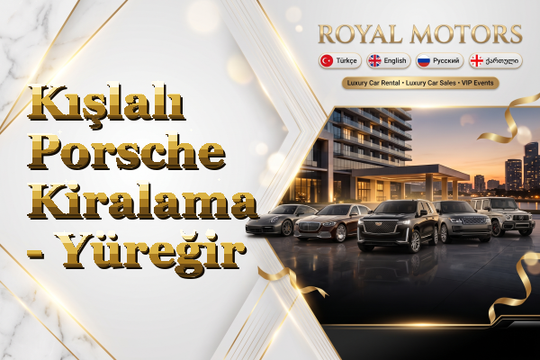 Kışlalı Porsche Kiralama - Yüreğir