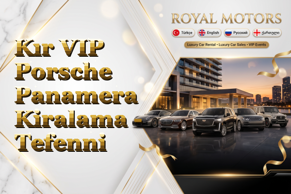 Kır VIP Porsche Panamera Kiralama - Tefenni