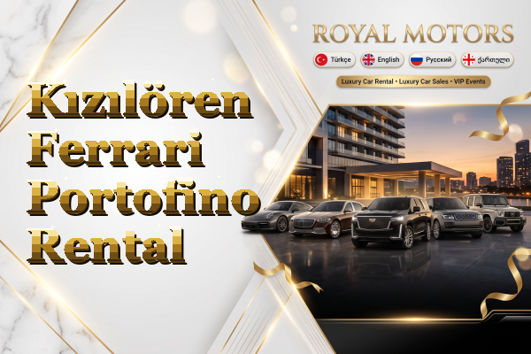 Kızılören Ferrari Portofino Rental