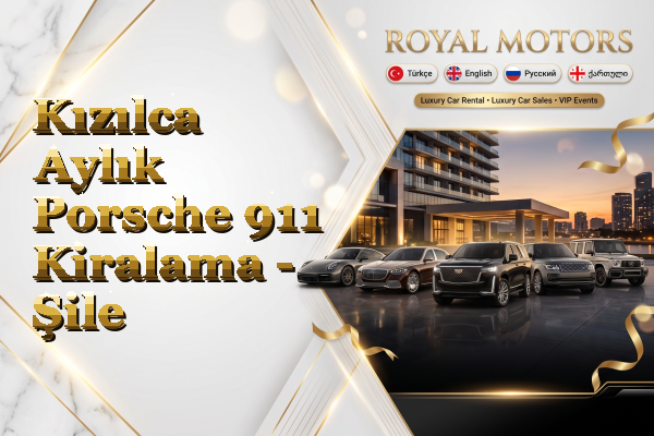 Kızılca Aylık Porsche 911 Kiralama - Şile
