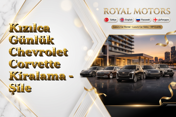 Kızılca Günlük Chevrolet Corvette Kiralama - Şile