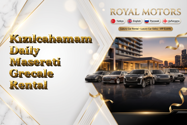 Kızılcahamam Daily Maserati Grecale Rental