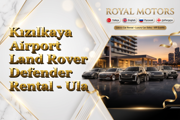 Kızılkaya Airport Land Rover Defender Rental - Ula