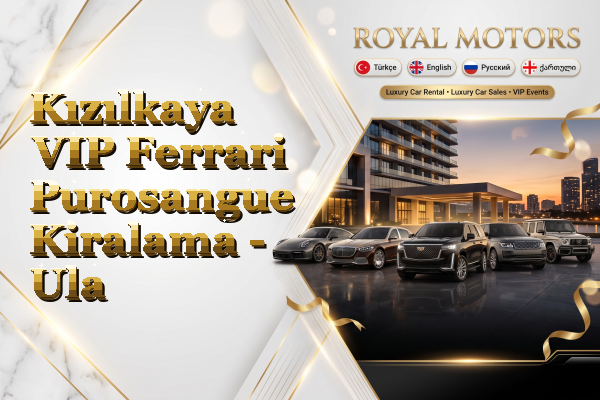 Kızılkaya VIP Ferrari Purosangue Kiralama - Ula