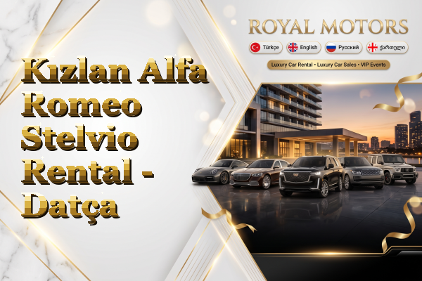 Kızlan Alfa Romeo Stelvio Rental - Datça