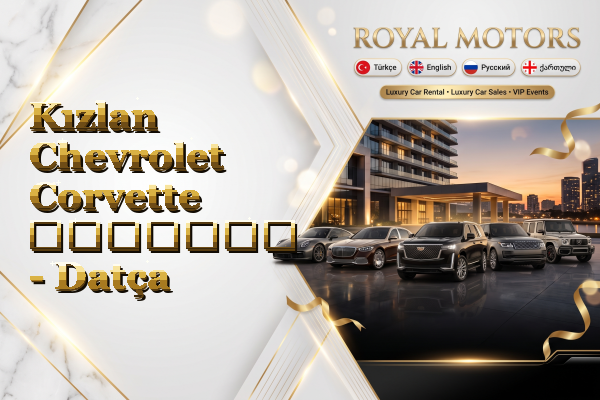 Kızlan Chevrolet Corvette გაყიდვა - Datça