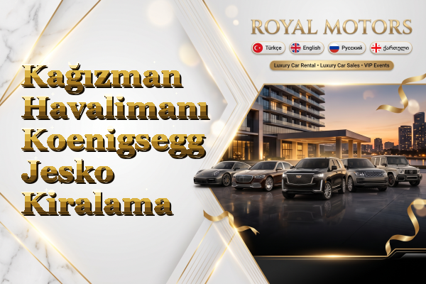 Kağızman Havalimanı Koenigsegg Jesko Kiralama