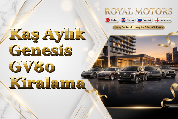 Kaş Aylık Genesis GV80 Kiralama