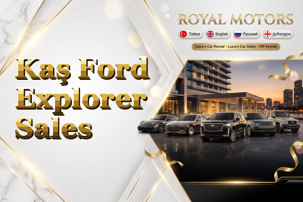 Kaş Ford Explorer Sales