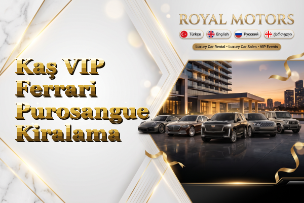 Kaş VIP Ferrari Purosangue Kiralama