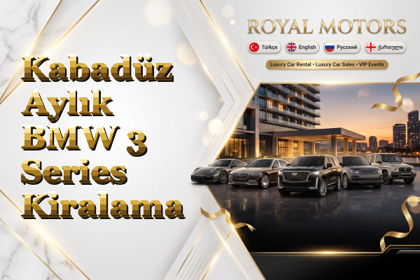 Kabadüz Aylık BMW 3 Series Kiralama