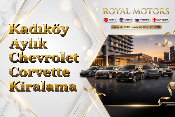 Kadıköy Aylık Chevrolet Corvette Kiralama
