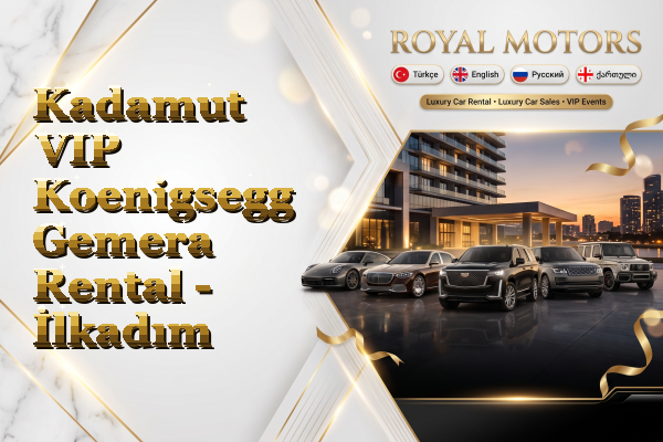 Kadamut VIP Koenigsegg Gemera Rental - İlkadım