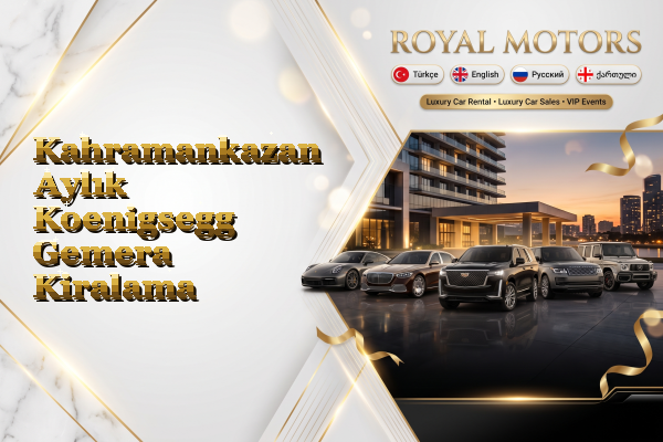 Kahramankazan Aylık Koenigsegg Gemera Kiralama