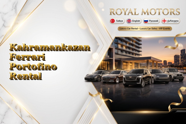 Kahramankazan Ferrari Portofino Rental
