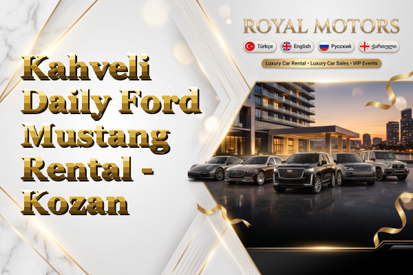 Kahveli Daily Ford Mustang Rental - Kozan