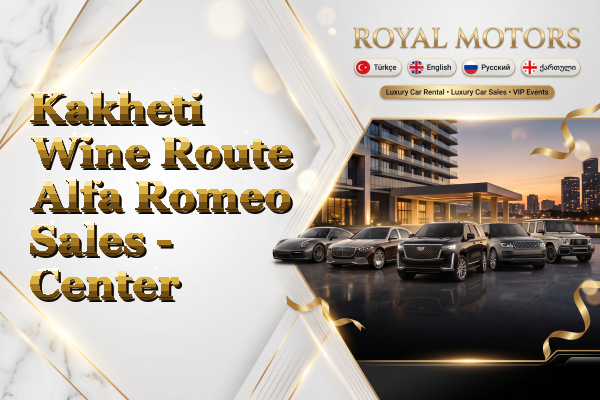 Kakheti Wine Route Alfa Romeo Sales - Center
