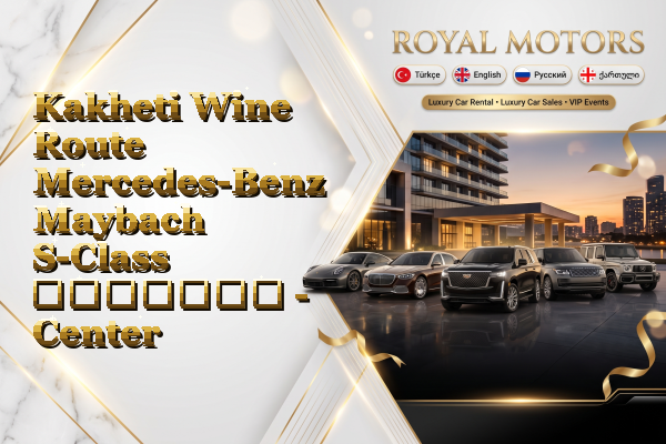 Kakheti Wine Route Mercedes-Benz Maybach S-Class გაყიდვა - Center