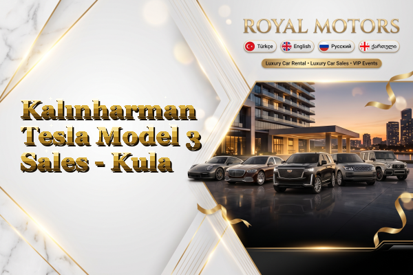 Kalınharman Tesla Model 3 Sales - Kula