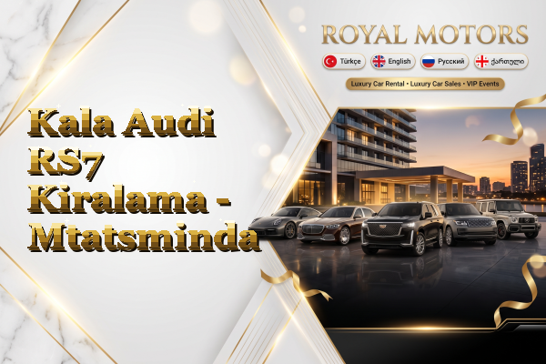 Kala Audi RS7 Kiralama - Mtatsminda