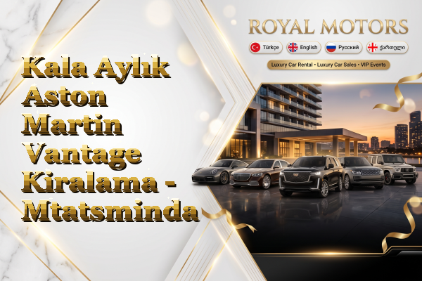 Kala Aylık Aston Martin Vantage Kiralama - Mtatsminda