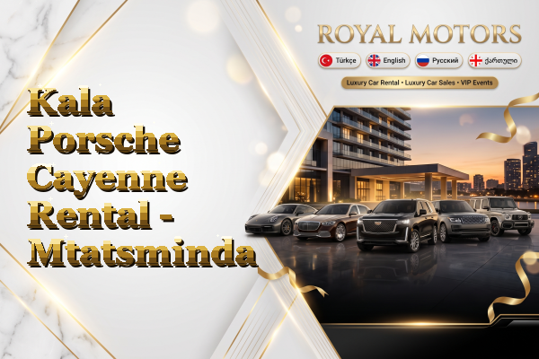 Kala Porsche Cayenne Rental - Mtatsminda
