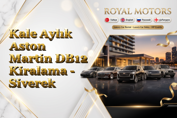 Kale Aylık Aston Martin DB12 Kiralama - Siverek