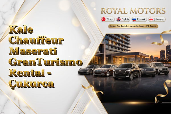 Kale Chauffeur Maserati GranTurismo Rental - Çukurca
