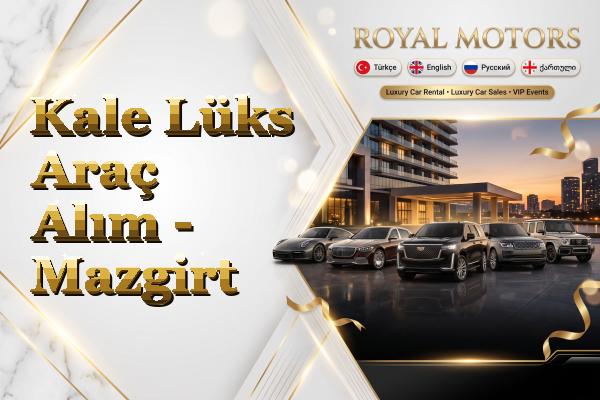 Kale Lüks Araç Alım - Mazgirt