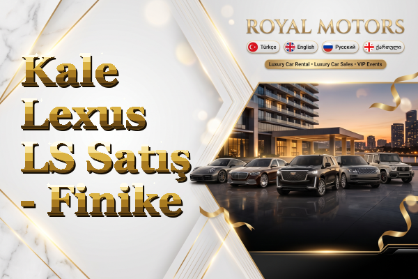Kale Lexus LS Satış - Finike