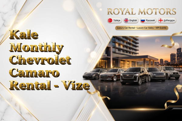 Kale Monthly Chevrolet Camaro Rental - Vize