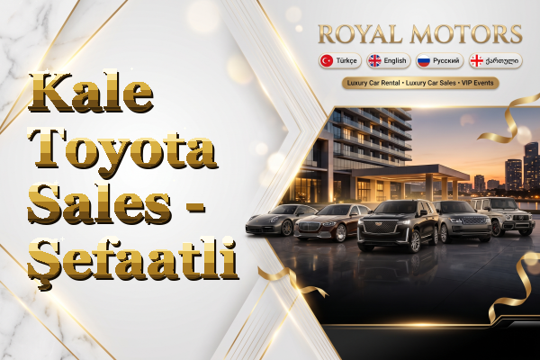 Kale Toyota Sales - Şefaatli