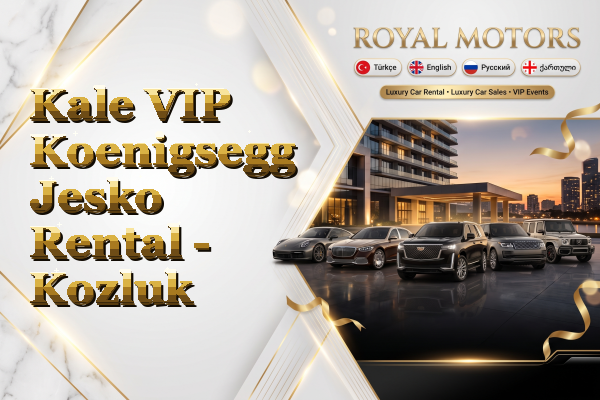 Kale VIP Koenigsegg Jesko Rental - Kozluk