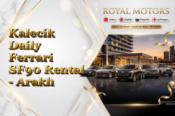Kalecik Daily Ferrari SF90 Rental - Araklı