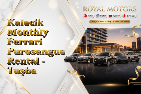 Kalecik Monthly Ferrari Purosangue Rental - Tuşba
