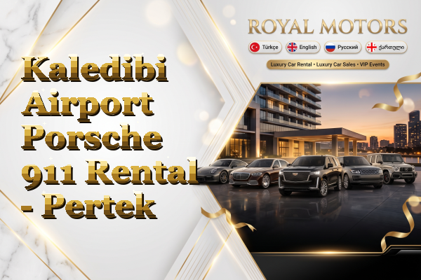 Kaledibi Airport Porsche 911 Rental - Pertek