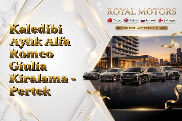 Kaledibi Aylık Alfa Romeo Giulia Kiralama - Pertek