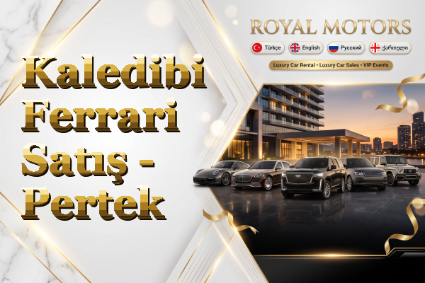 Kaledibi Ferrari Satış - Pertek