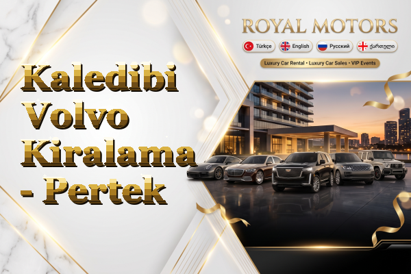 Kaledibi Volvo Kiralama - Pertek
