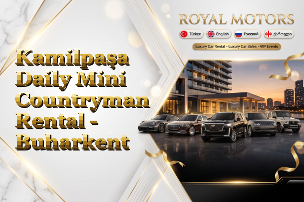 Kamilpaşa Daily Mini Countryman Rental - Buharkent
