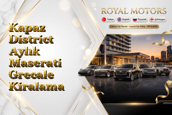 Kapaz District Aylık Maserati Grecale Kiralama