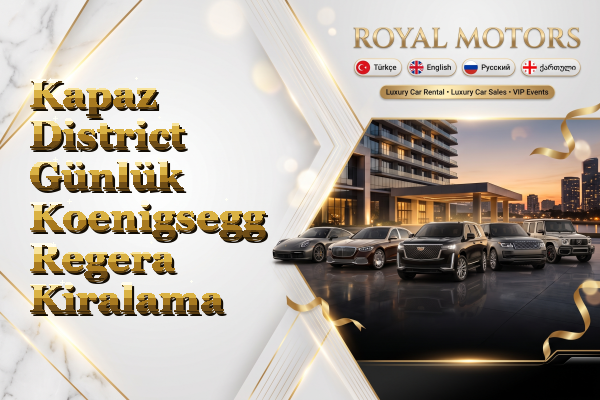 Kapaz District Günlük Koenigsegg Regera Kiralama