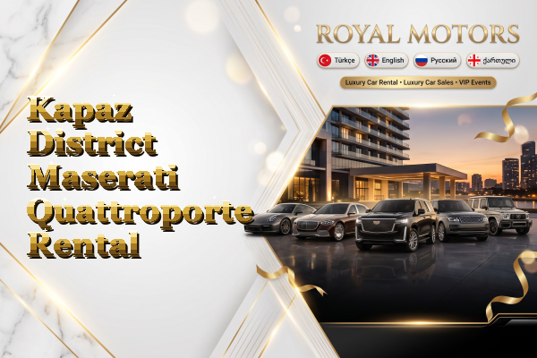 Kapaz District Maserati Quattroporte Rental